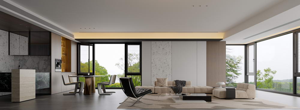 WOY110外开窗纱一体