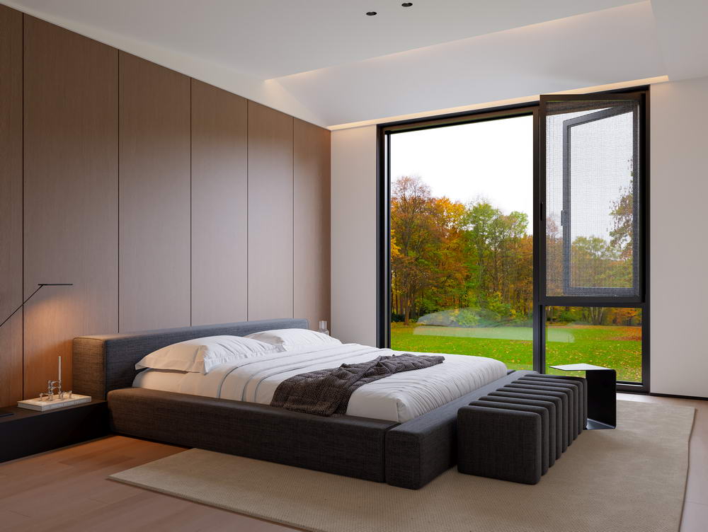 WOY110外开窗纱一体