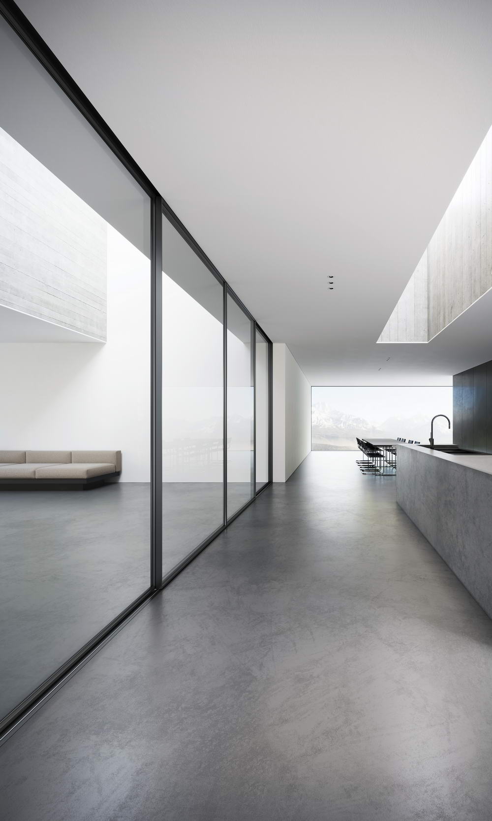 DPS115极窄推拉门