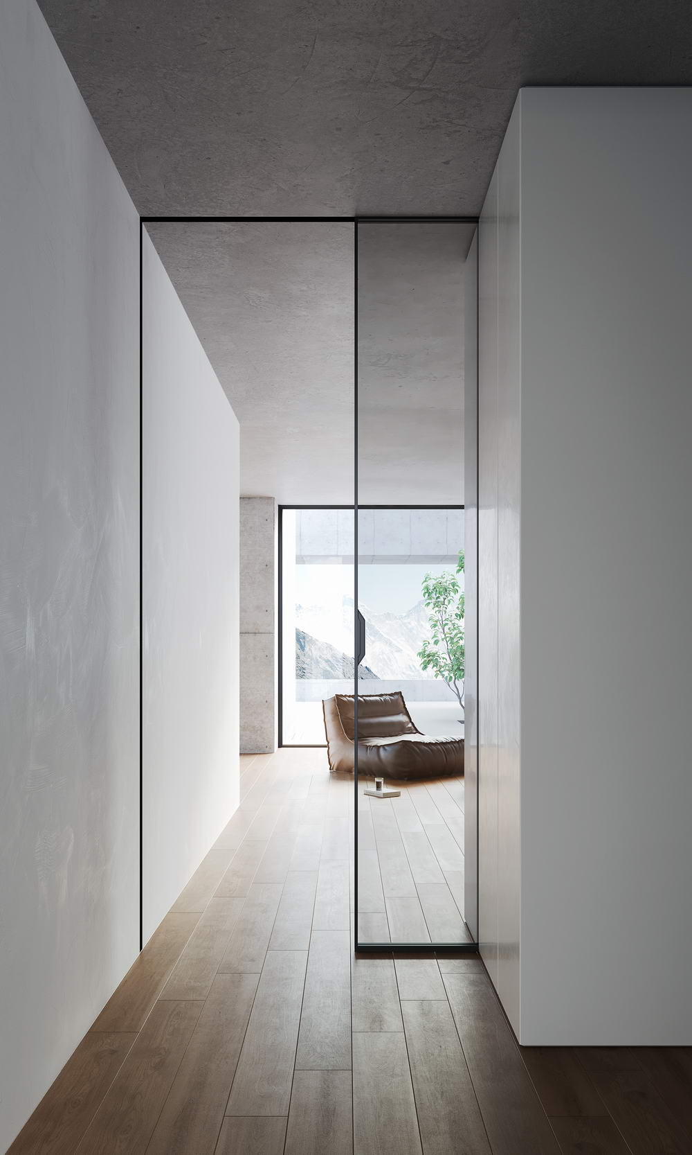 DPS115极窄推拉门